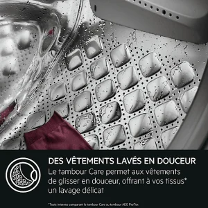 AEG Lave-linge frontal ProSteam UniversalDose Serie 7000 A (LR76U96C) Machine à laver (9 kg, 1600 rpm, A)