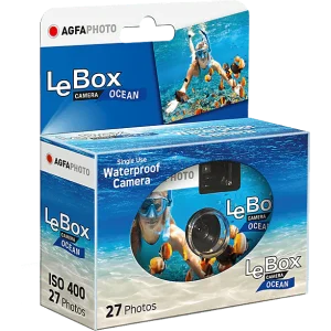 AGFAPHOTO Appareil photo jetable LeBox Ocean (601100)