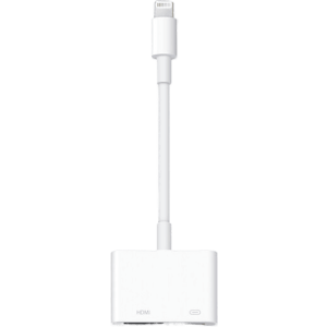 APPLE Adaptateur Lightning vers numérique AV Blanc (MW2P3ZM/A)