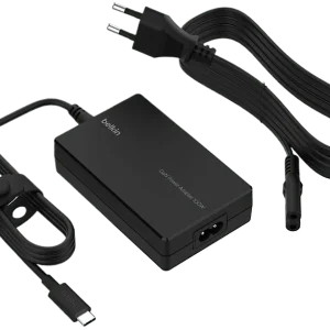 BELKIN Adaptateur secteur USB-C GaN Power 100W Noir (INC016glBK) Chargeur USB-C