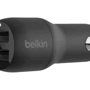 BELKIN Chargeur voiture 2 x USB Noir (CCB001btBK)