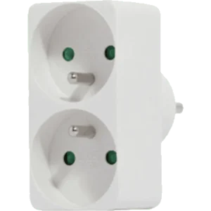 CHACON Bloc multiprise Blanc (48000)