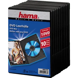 HAMA Boîtier DVD - 10 pièces (51276)