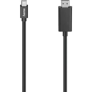 HAMA Câble Mini DisplayPort - HDMI Ultra HD 1.5 m Noir (200711)