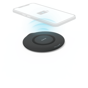 HAMA Chargeur sans fil QI-FC15 15 W Noir (201674)