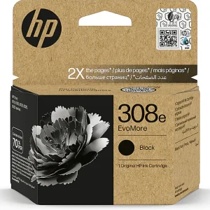 HP 308e Cartouche d’encre Noir EvoMore (7FP22UE#CE1)