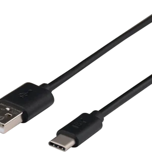 ISY Câble de données USB-A - USB-C 1 m Noir (IZB-541)