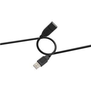 ISY IUC-1021 Câble d'extension USB-A 3m Noir