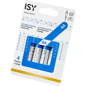 ISY Piles alcalines 4 x AA (IBA-2004)
