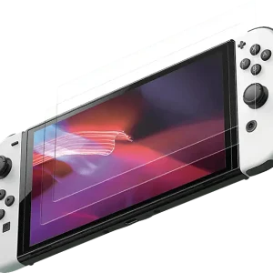 ISY Protection d'écran pour Nintendo Switch OLED 2 pièces (IC-5016) Transparent Protection d'écran
