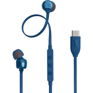 JBL Oreillettes TUNE 310C  IN-EAR WIRED USB-C BLUE