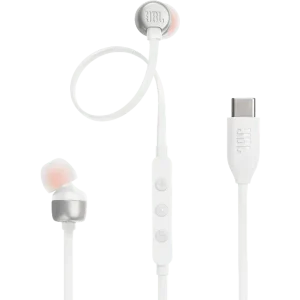 JBL Oreillettes TUNE 310C IN-EAR WIRED USB-C WHITE