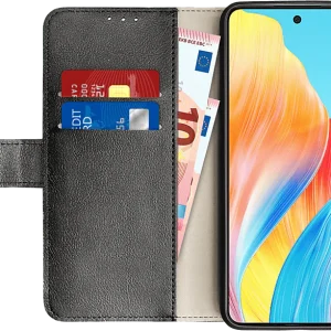 JUST IN CASE Cover Oppo A58 Classic Wallet Noir (8325020)