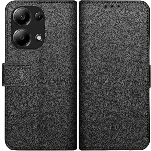 JUST IN CASE Cover Redmi Note 13 pro 4G Classic Wallet Noir (327772)