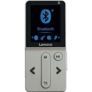 LENCO Lecteur MP3 8 GB Argenté (XEMIO-280SI)