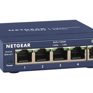 NETGEAR Switch de bureau 5 ports ProSafe Unmanaged Gris (GS105GE)