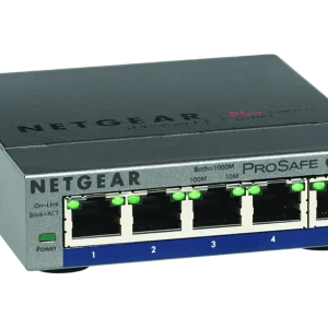 NETGEAR Switch Prosafe Gigabit Plus Ethernet 5 ports Gris (GS105E-200PES)