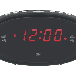 OK. Radio-réveil Noir (OCR 210)
