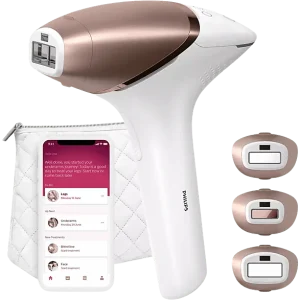 PHILIPS Épilateur à lumière pulsée sans fil Lumea IPL 9000 Series (BRI955/00)