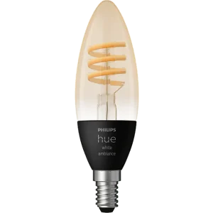 PHILIPS HUE Ampoule LED Smart Filament Candle E14 4.6 W (41180700)