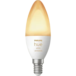 PHILIPS HUE Ampoule Smart White Ambiance E14 4 W (35665800)