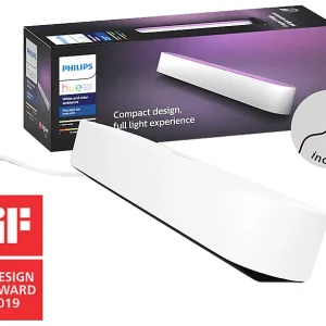 PHILIPS HUE Lampe d'ambiance Play Pack de Base RGB Blanc (7820131P7)