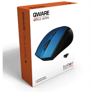 QWARE Souris sans fil Bolton Bleu (QW PCM-130BU) Souris sans fil Bleu