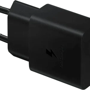 SAMSUNG Chargeur secteur + Câble USB-C Fast Charging 15 W Noir (EP-T1510XBEGEU)
