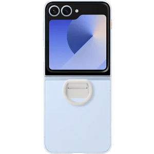 SAMSUNG Cover Silicone Z Flip 6 Transparent (EF-QF741CTEGWW) Coque de smartphone voor Samsung Galaxy Z Flip 6 Transparent
