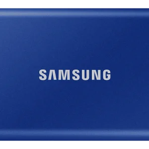 SAMSUNG Disque dur externe SSD portable T7 1 TB Bleu (MU-PC1T0H/WW)