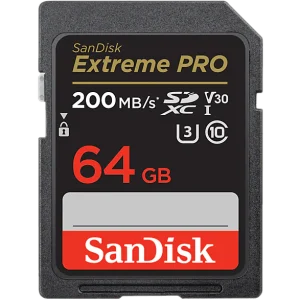 SANDISK Carte mémoire Extreme Pro SDXC 64 GB (00121595)