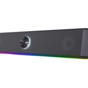 TRUST Barre de son gaming GXT1619 Rhox Éclairage RVB Gris (25332)